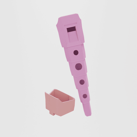 Peace N Joy Tiny Tune - Educational Collapsible Musical Whistle | Compact Learning Flute for Children | Fun Travel-Friendly Instrument for Kids