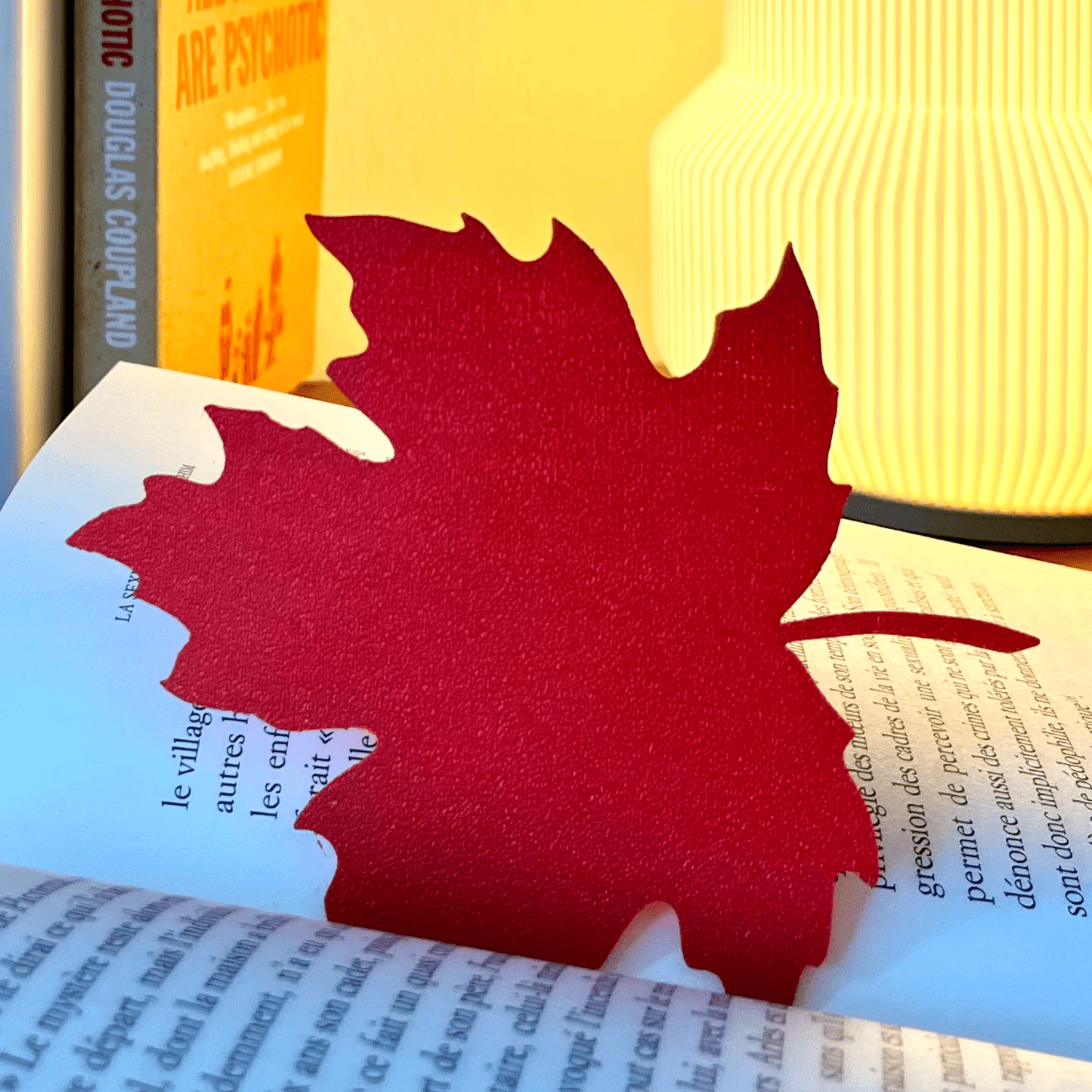 Peace N Joy Leafy Bookmarks - Luxury Modern Nature-inspired Bookmark Set | Elegant Botanical Page Markers for Books & Journals