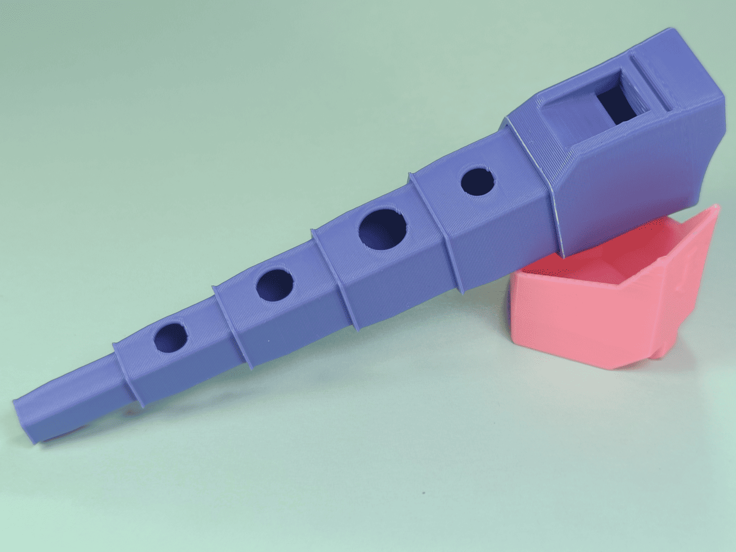 Peace N Joy Tiny Tune - Educational Collapsible Musical Whistle | Compact Learning Flute for Children | Fun Travel-Friendly Instrument for Kids