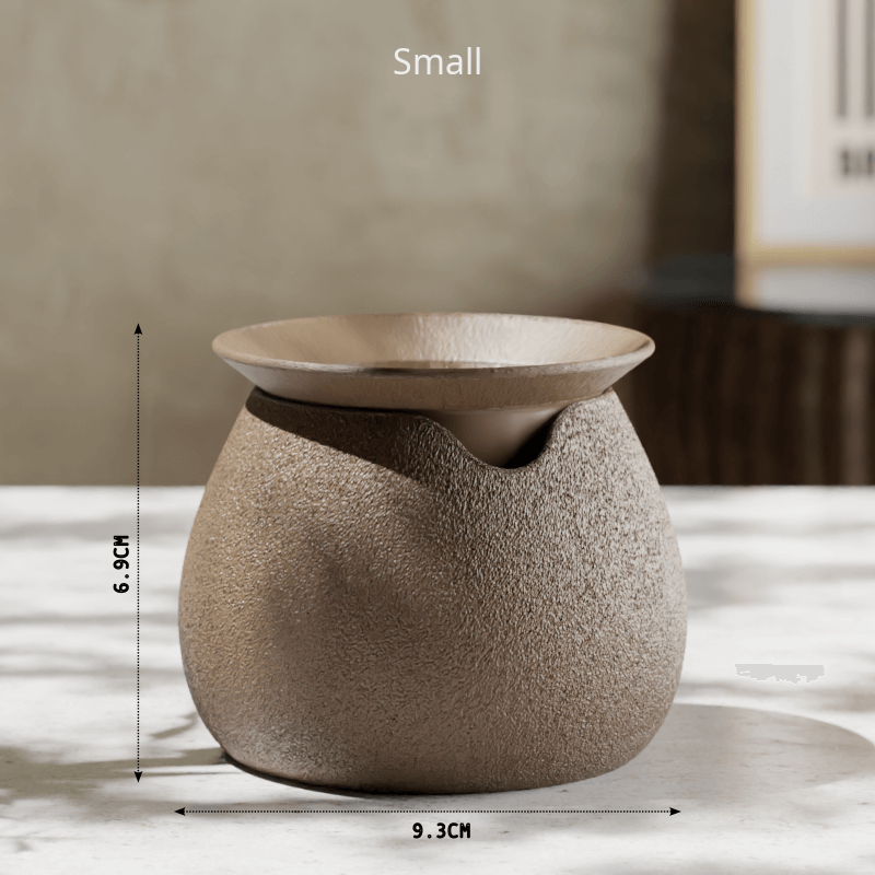 Peace N Joy AquaFlora Self-Watering Planter - Modern Two-Piece Design with Hidden Reservoir for Effortless Plant Care