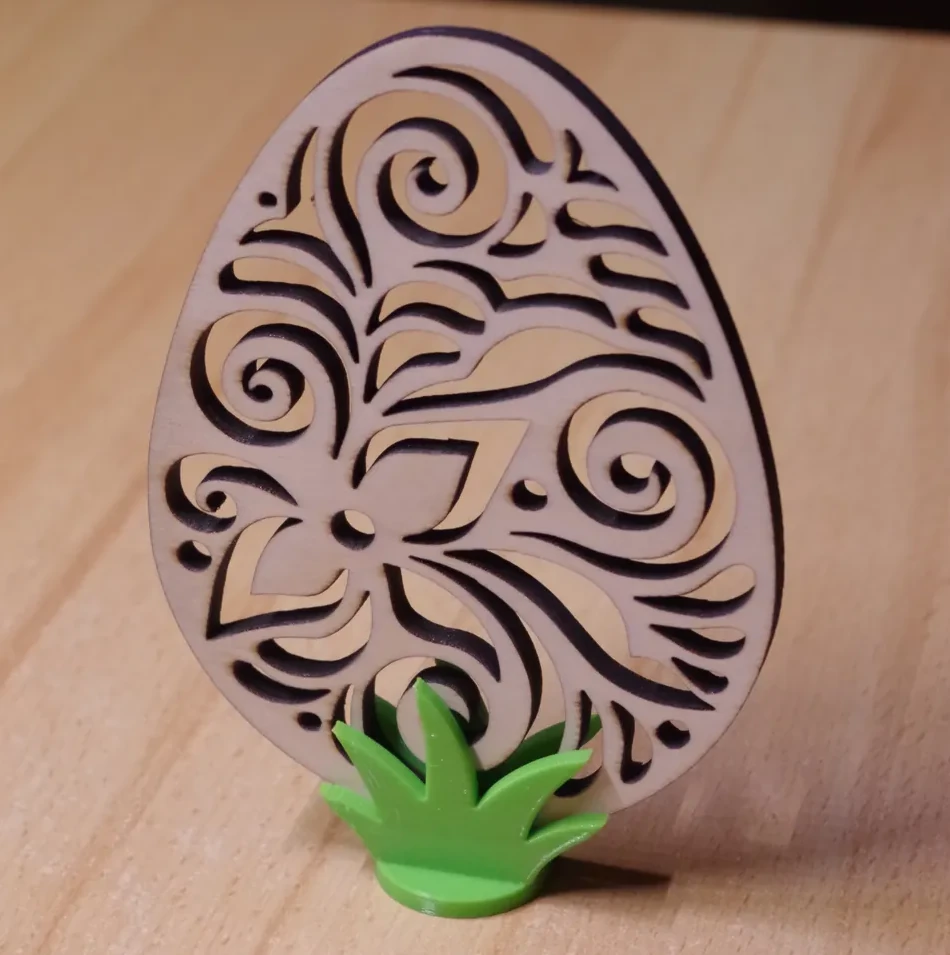 Peace N Joy Elegant Filigree Easter Egg Decorations - Set of 10 Ornamental Eggs with Floral Design