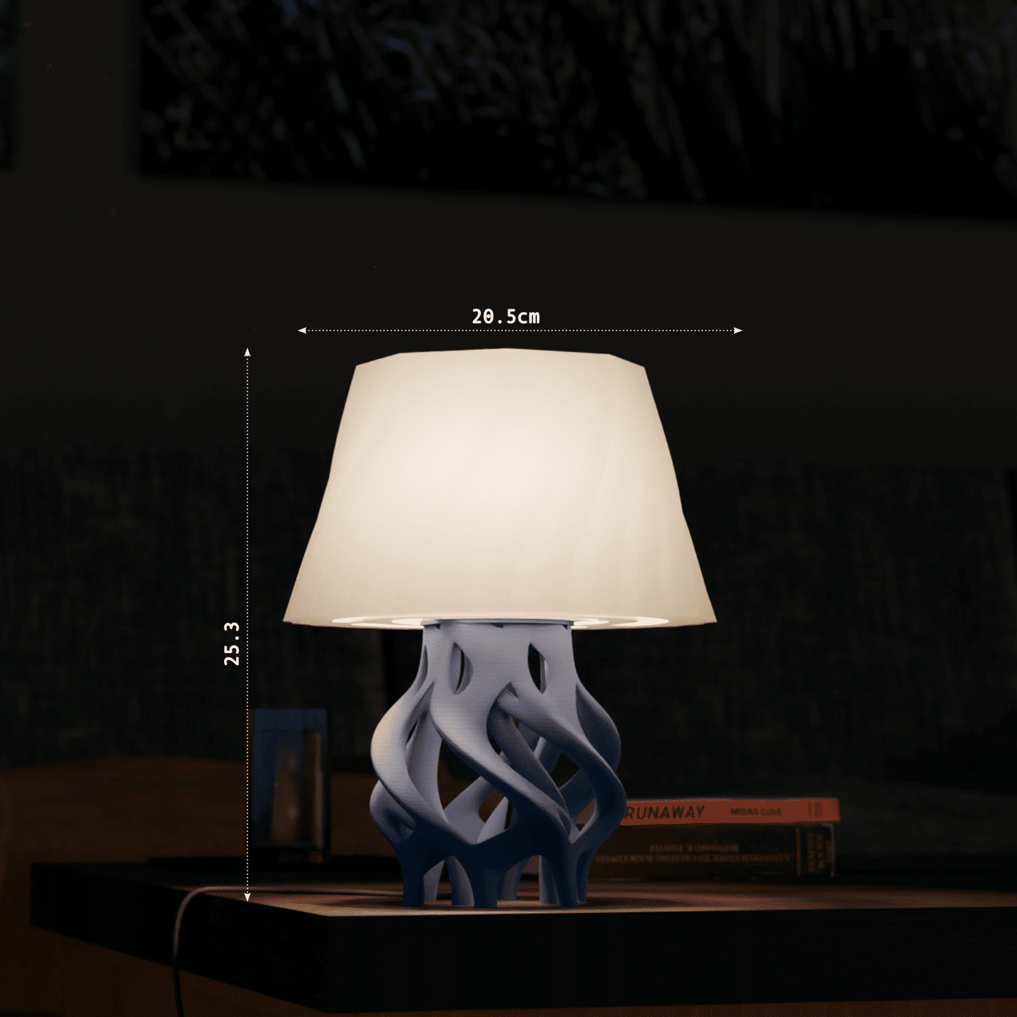 Root Table Lamp by Peace N Joy - Modern Sculptural Luxury Bedside Lamp