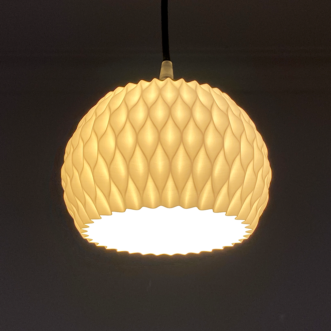 Peace N Joy Wavy Pendant Lamp - Artistic Wave-Inspired Hanging Light for Modern Luxury Interiors