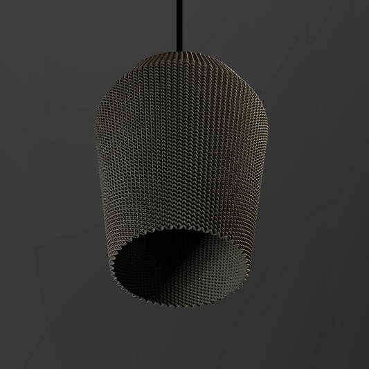 Peace N Joy MARGA MULTISHADE RippleMesh Pendant Lamp - Modern Ambient Hanging Light for Elegant Interiors