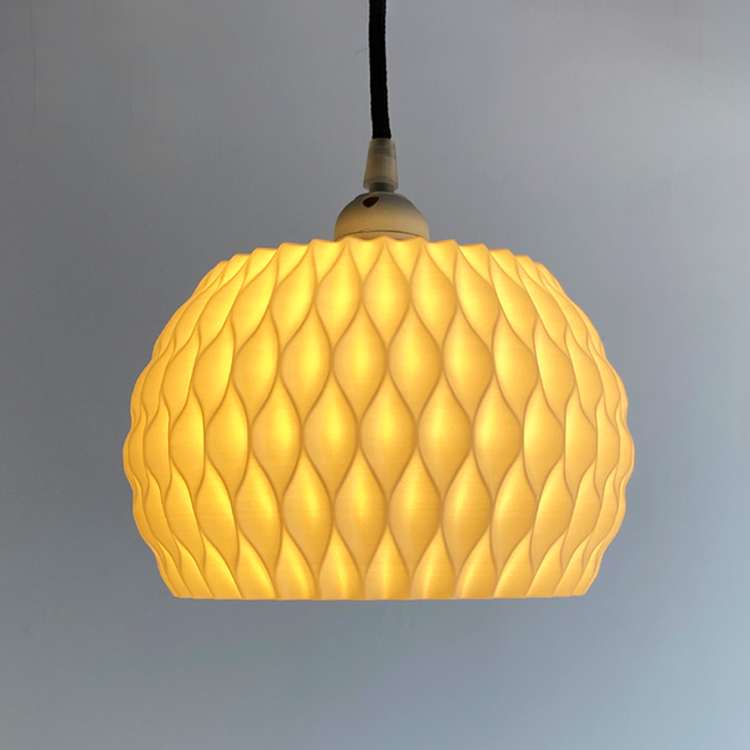 Peace N Joy Wavy Pendant Lamp - Artistic Wave-Inspired Hanging Light for Modern Luxury Interiors