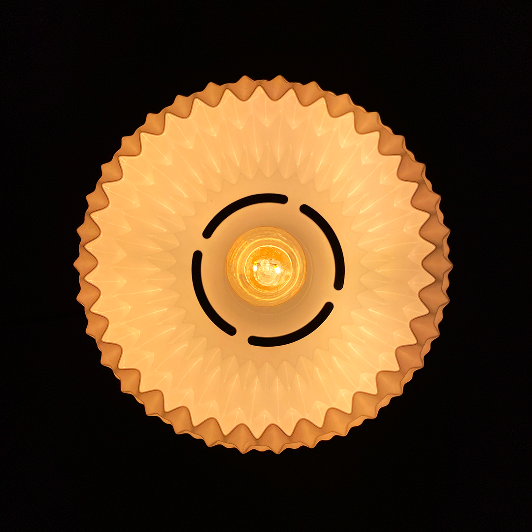 Peace N Joy Wavy Pendant Lamp - Artistic Wave-Inspired Hanging Light for Modern Luxury Interiors