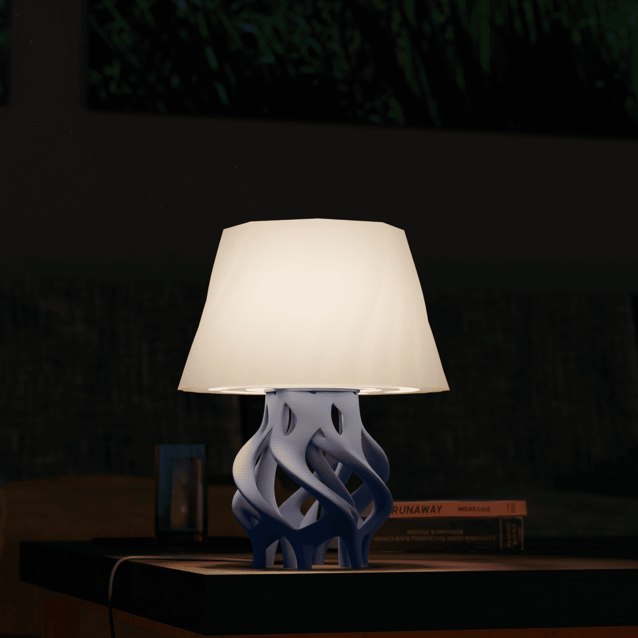 Root Table Lamp by Peace N Joy - Modern Sculptural Luxury Bedside Lamp