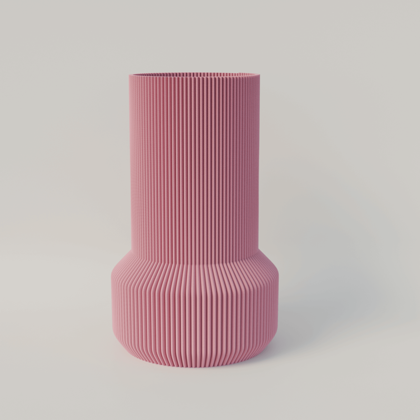 NIZA Vase by Peace N Joy - Modern Ribbed Luxury Accent Vase for Elegant Home Decor