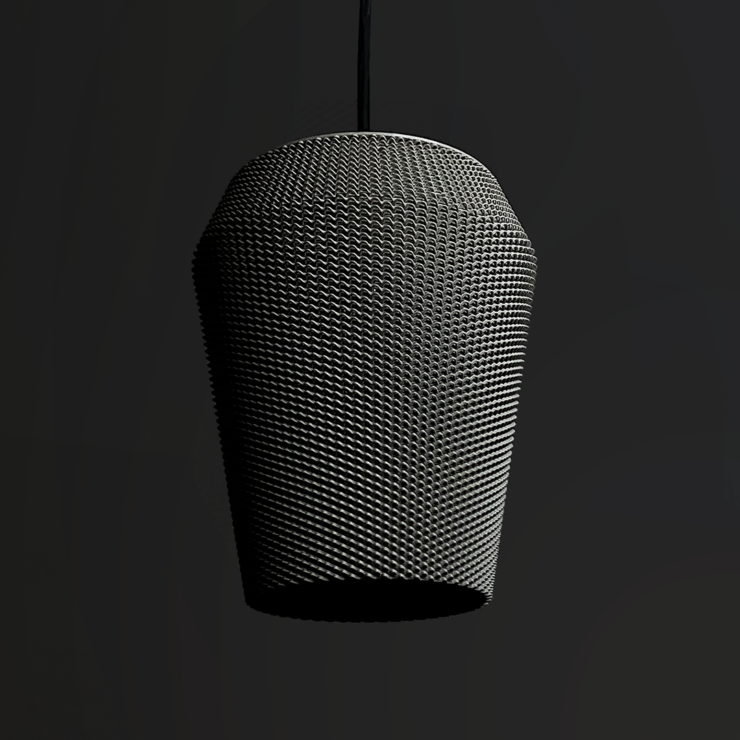 Peace N Joy MARGA MULTISHADE RippleMesh Pendant Lamp - Modern Ambient Hanging Light for Elegant Interiors