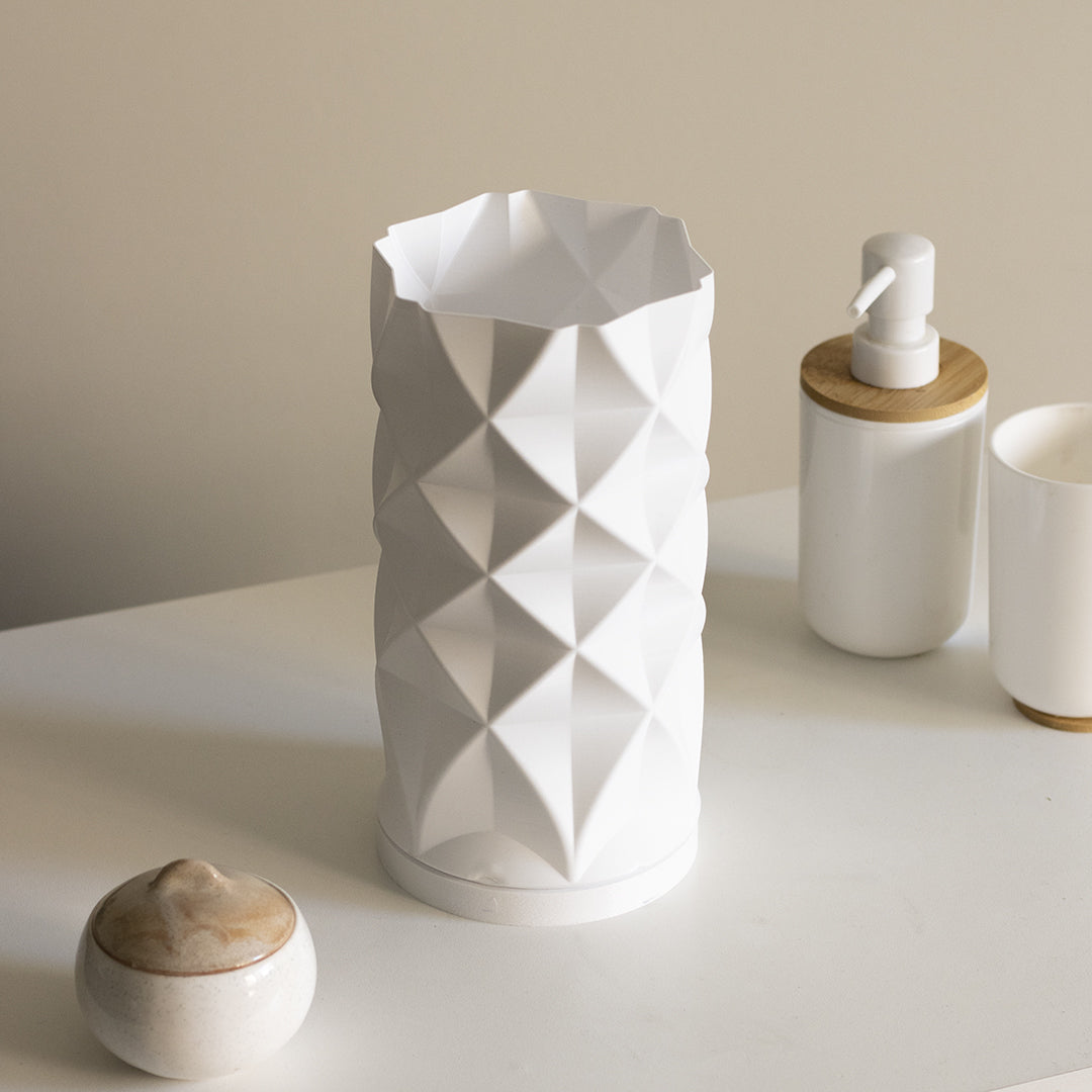 Peace N Joy Diamonds Lampshade - Modern Geometric Lamp Cover | Luxury Minimalist Home Lighting Accent