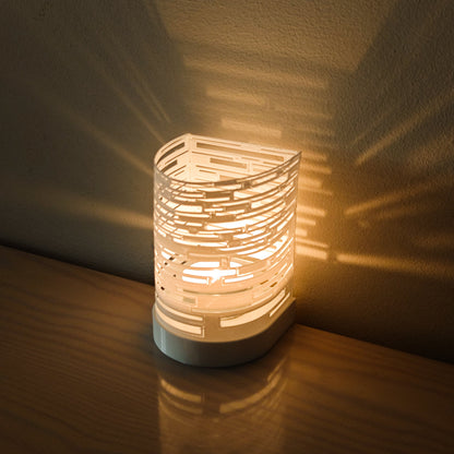 Peace N Joy Pergamino Candle Holder - Modern Luxury Tealight Holder | Elegant Decorative Lantern for Home, Spa, and Dining Decor