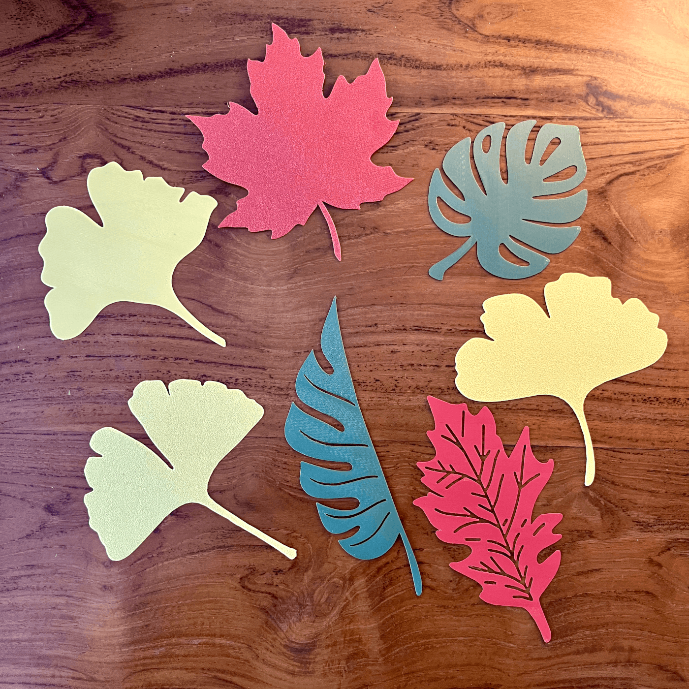 Peace N Joy Leafy Bookmarks – Luxury Modern Nature-inspired Bookmark Set | Elegant Botanical Page Markers for Books & Journals