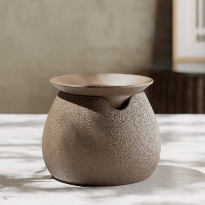 Peace N Joy AquaFlora Self-Watering Planter - Modern Two-Piece Design with Hidden Reservoir for Effortless Plant Care