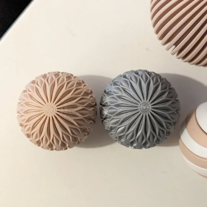 Peace N Joy Luxury Decorative Easter Eggs - Modern & Elegant Festive Decor - Pack Of 6