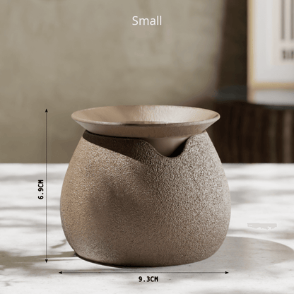 Peace N Joy AquaFlora Self-Watering Planter - Modern Two-Piece Design with Hidden Reservoir for Effortless Plant Care