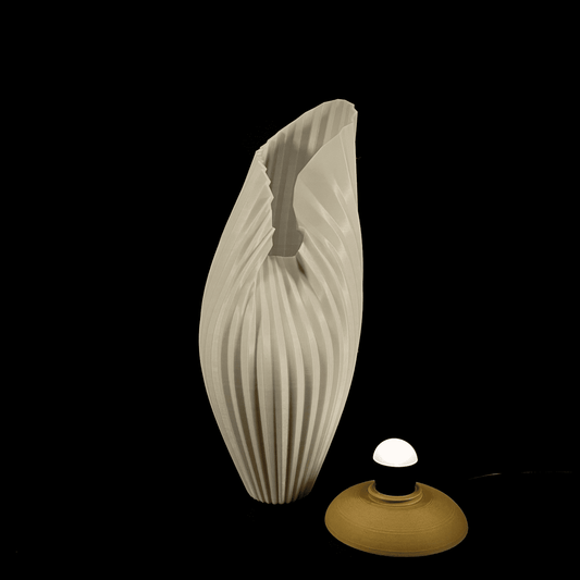 FoldedInside Lamp by Peace N Joy - Modern Sculptural Luxury Table Lamp