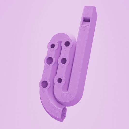 Peace N Joy Octo Tune - Educational Musical Toy Flute for Kids | Single Wind Instrument in F# Major