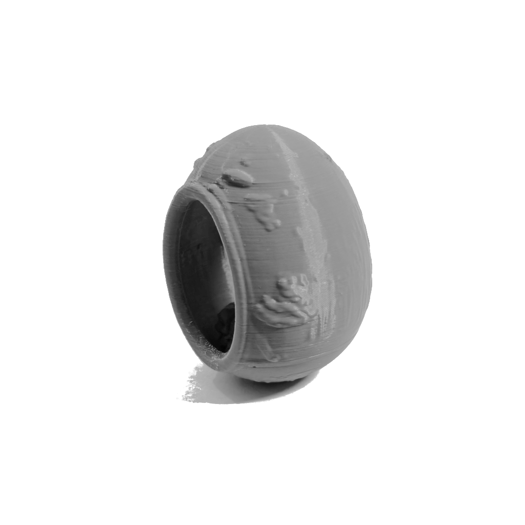 Peace N Joy The Cross Easter Egg - Religious Easter Decoration | Christian Resurrection Display | Unique Christian Gift - Grey