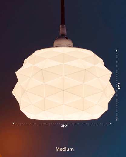 Peace N Joy Poly Pendant Lamp - Modern Luxury Geometric Ceiling Light | Elegant Ambient Hanging Fixture for Contemporary Decor