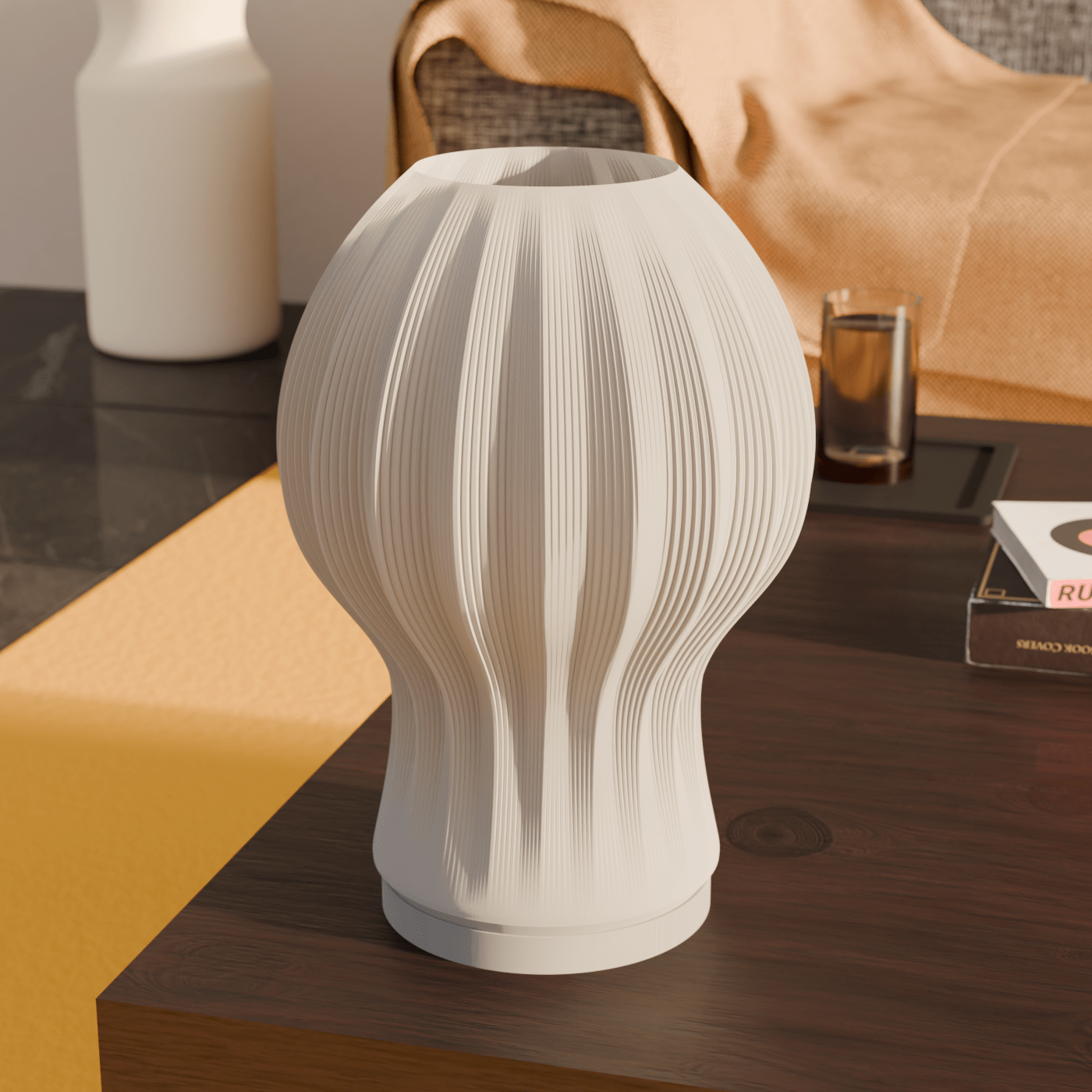 Peace N Joy Aurora Table Lamp - Modern Luxury Decorative Lighting | Elegant Ambient Lighting for Homes and Offices