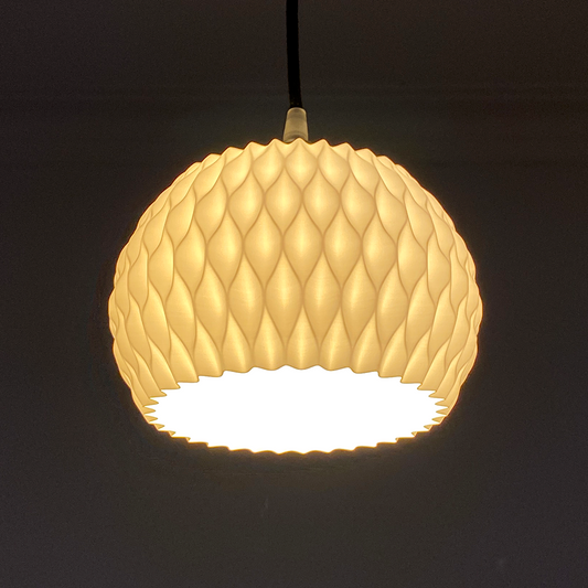 Peace N Joy Wavy Pendant Lamp - Artistic Wave-Inspired Hanging Light for Modern Luxury Interiors