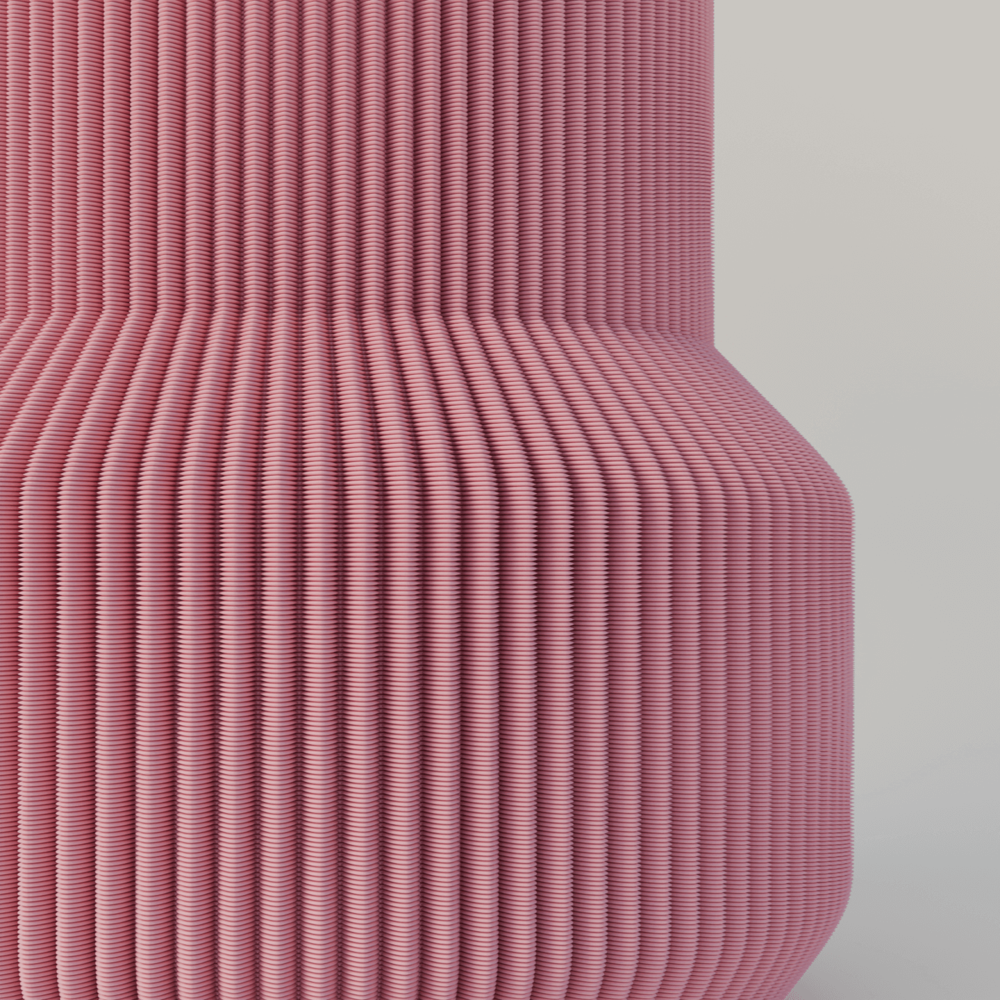 NIZA Vase by Peace N Joy - Modern Ribbed Luxury Accent Vase for Elegant Home Decor