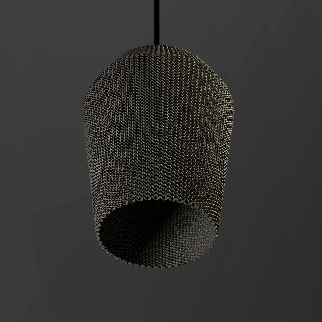Peace N Joy MARGA MULTISHADE RippleMesh Pendant Lamp – Modern Ambient Hanging Light for Elegant Interiors