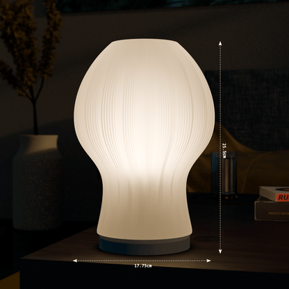 Peace N Joy Aurora Table Lamp - Modern Luxury Decorative Lighting | Elegant Ambient Lighting for Homes and Offices
