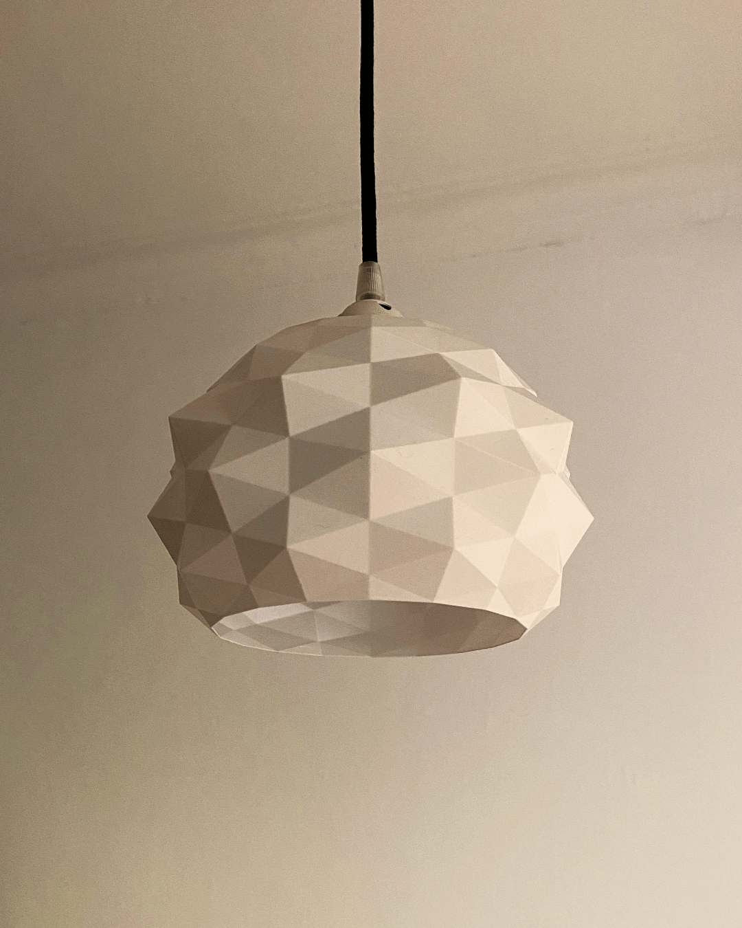 Peace N Joy Poly Pendant Lamp - Modern Luxury Geometric Ceiling Light | Elegant Ambient Hanging Fixture for Contemporary Decor