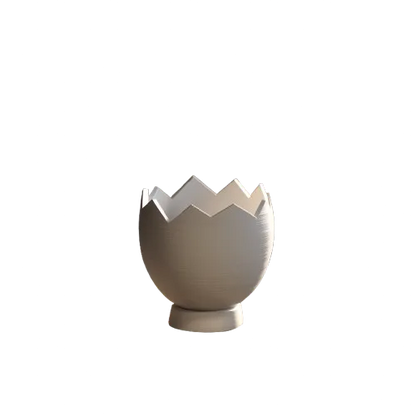 Peace N Joy Easter Egg Cup - Ceramic Egg Holder for Soft Boiled Eggs - Decorative Spring Tableware - Set Of 4