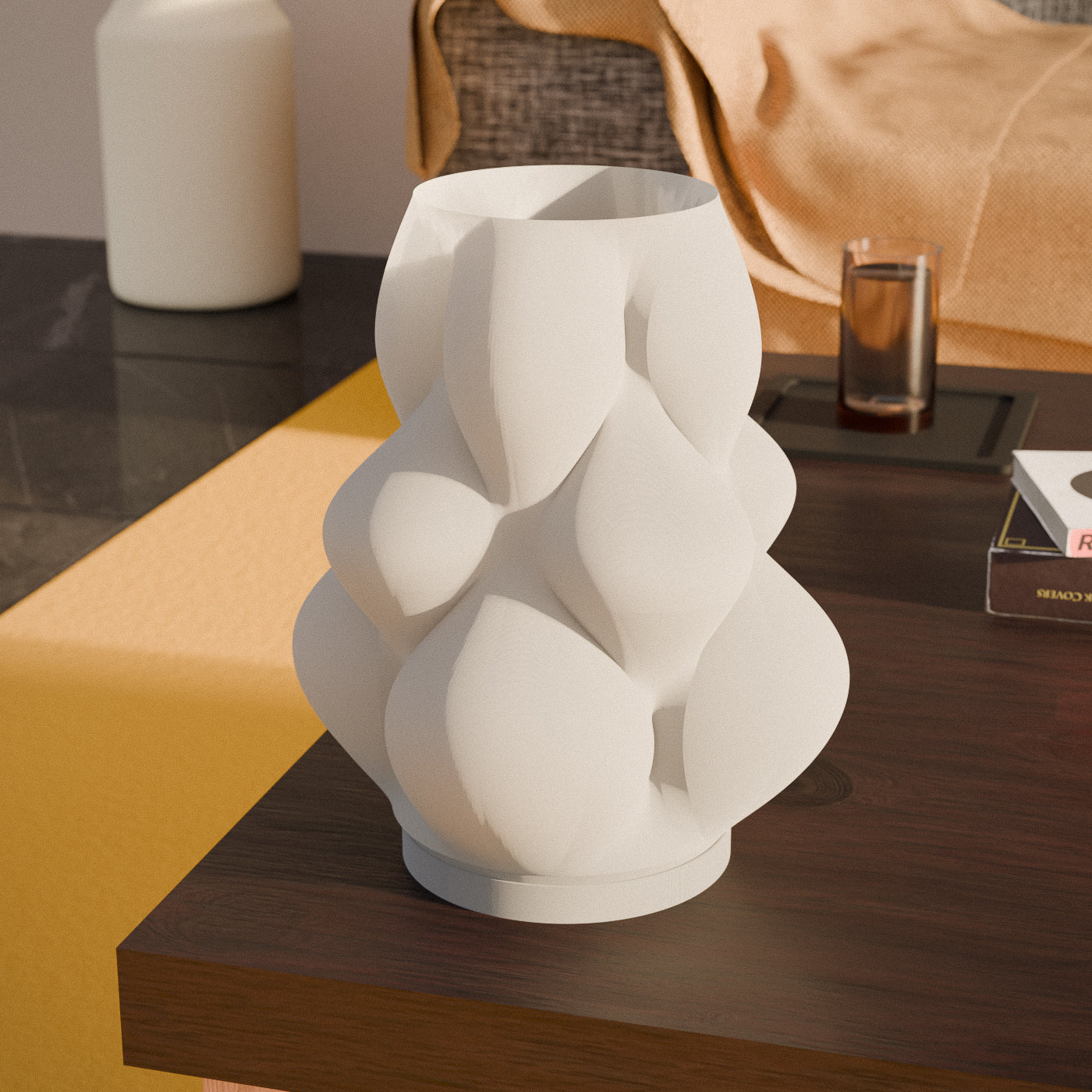 Peace N Joy Lumen Bloom Table Lamp – Modern Luxury Decorative Lighting | Elegant Ambient Desk Lamp for Home & Office