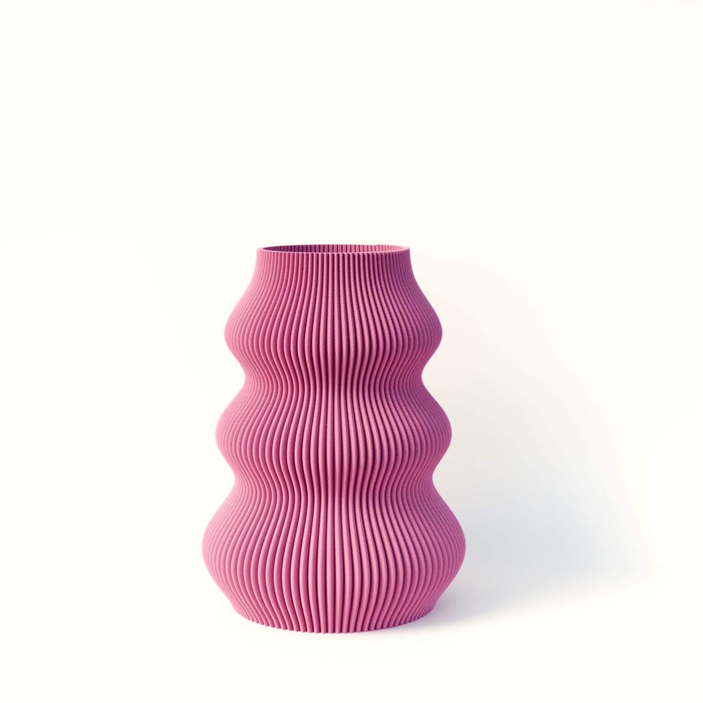 Peace N Joy ISLA VASE - Modern Sculptural Vase with Flowing Wave Design | Luxury Minimalist Home Decor Accent